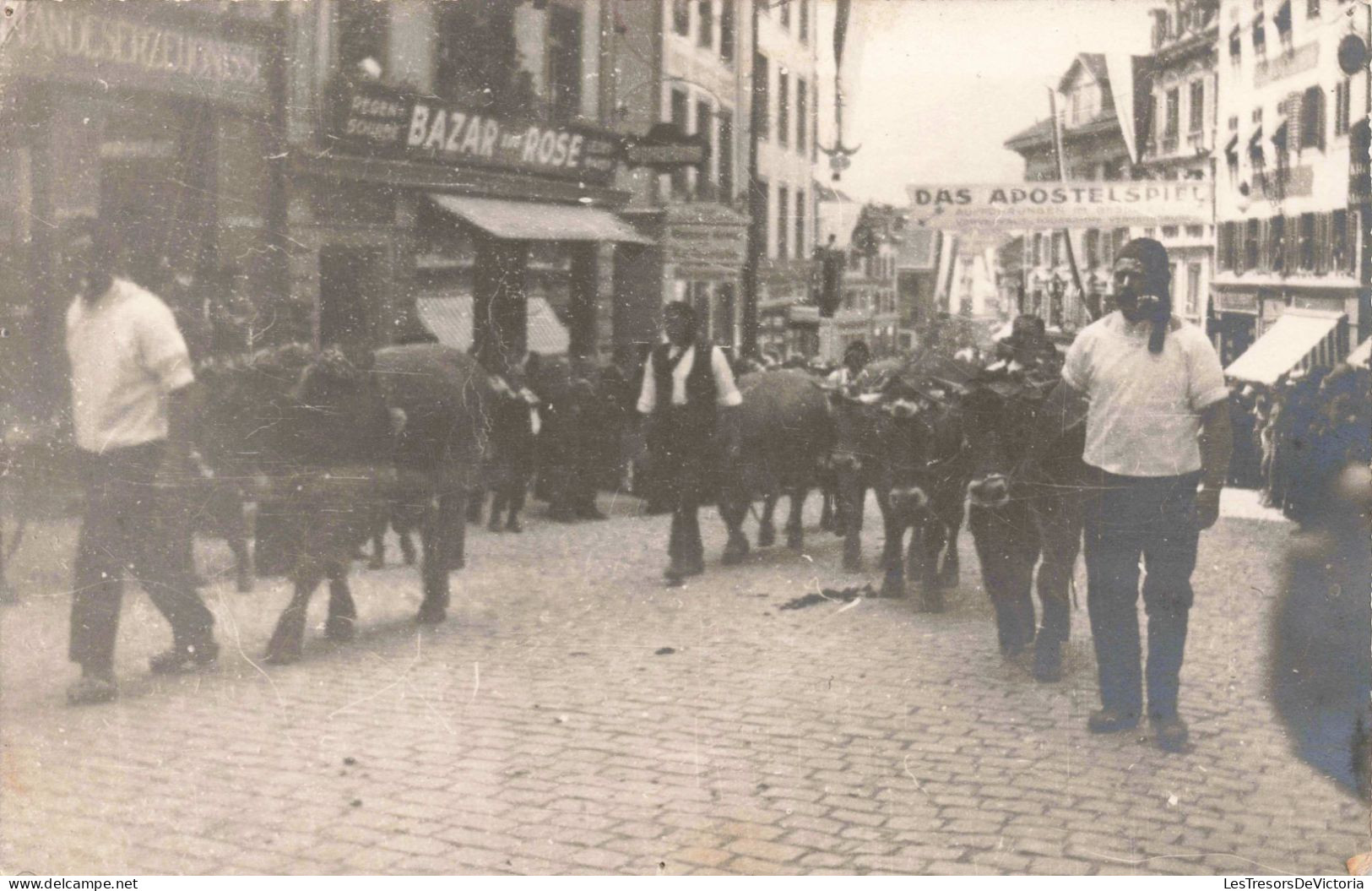 Carte Photo - Liège ? - Manifestation ?  - Carte Postale Ancienne - Fotografie