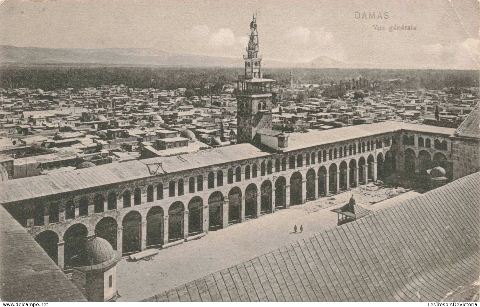 Syrie - Damas - Vue Générale - André Terzis & Fils - Carte Postale Ancienne - Syrië