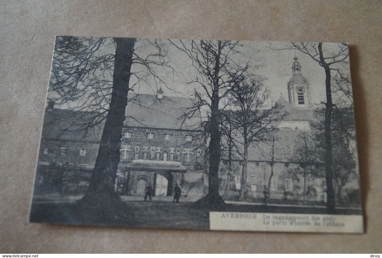 Belle Carte Ancienne, Averbode, 1921 , La Porte D'entrée De L'abbaye - Scherpenheuvel-Zichem