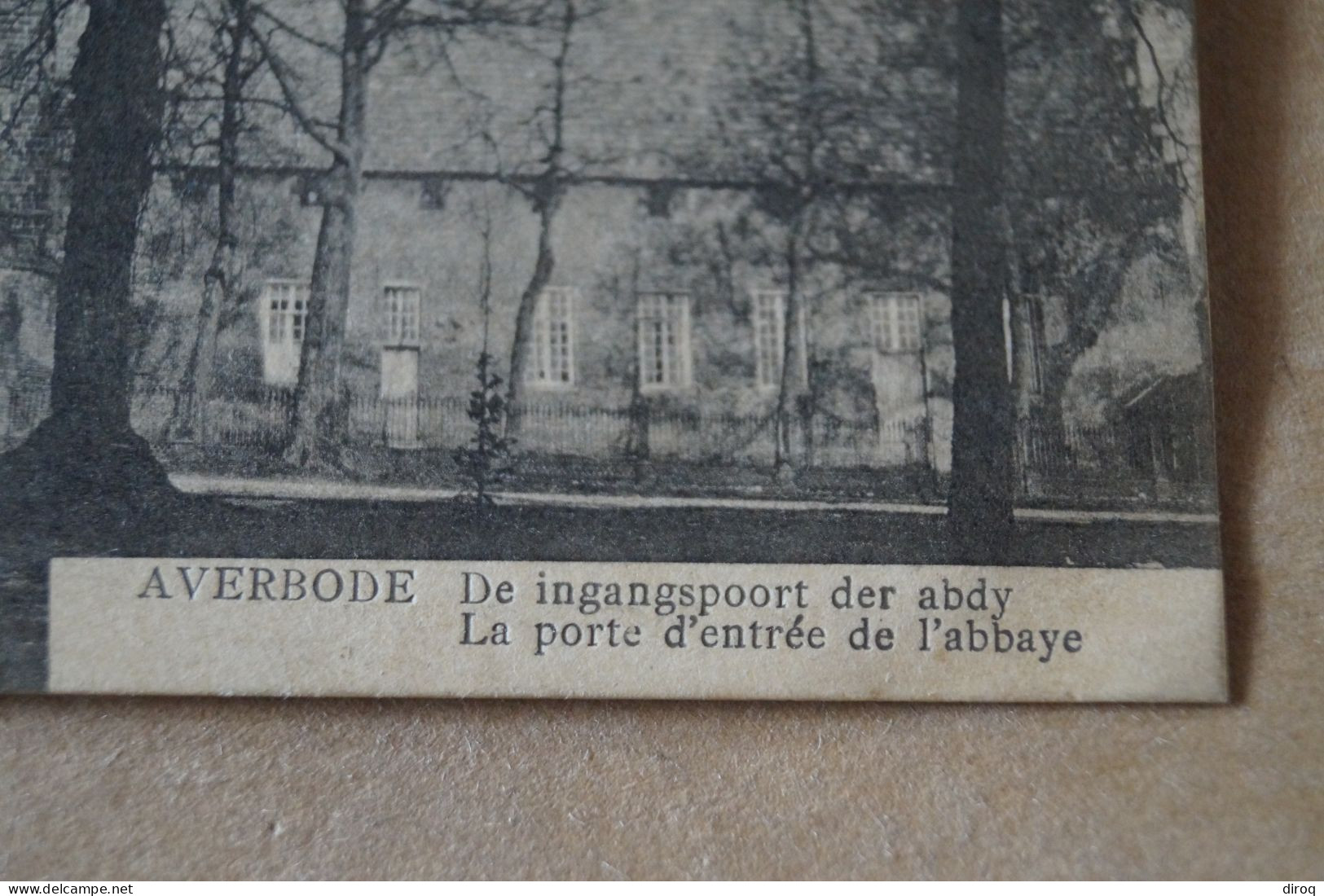 Belle Carte Ancienne, Averbode, 1921 , La Porte D'entrée De L'abbaye - Scherpenheuvel-Zichem