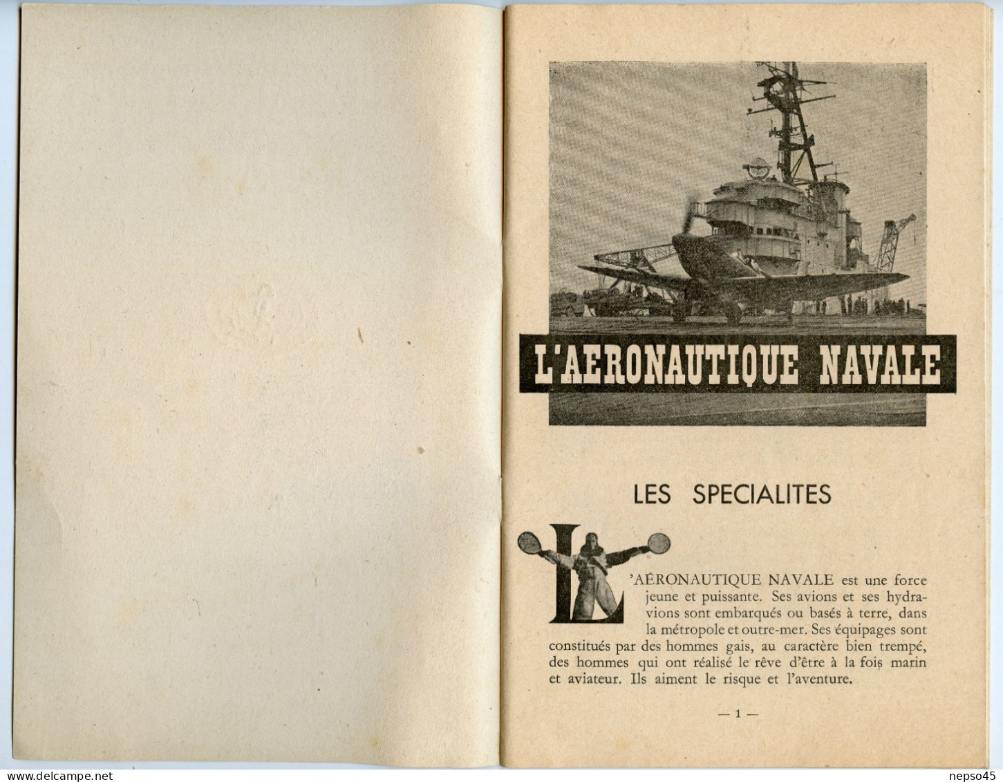 L'Aéronautique Navale.Les Spécialités.Mécanicien De Moteur D'Avion.Photographe.Radariste.Radio-Télégraphiste Volant. - Aviation