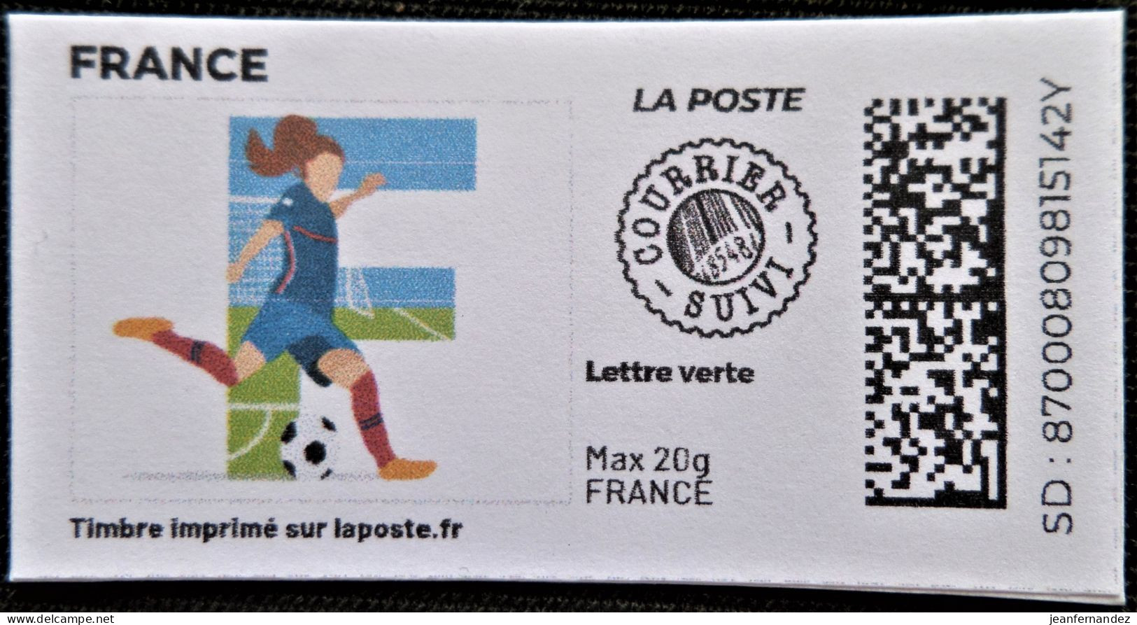 Timbres à Imprimer (Montimbrenligne) Sport F Football - Druckbare Briefmarken (Montimbrenligne)