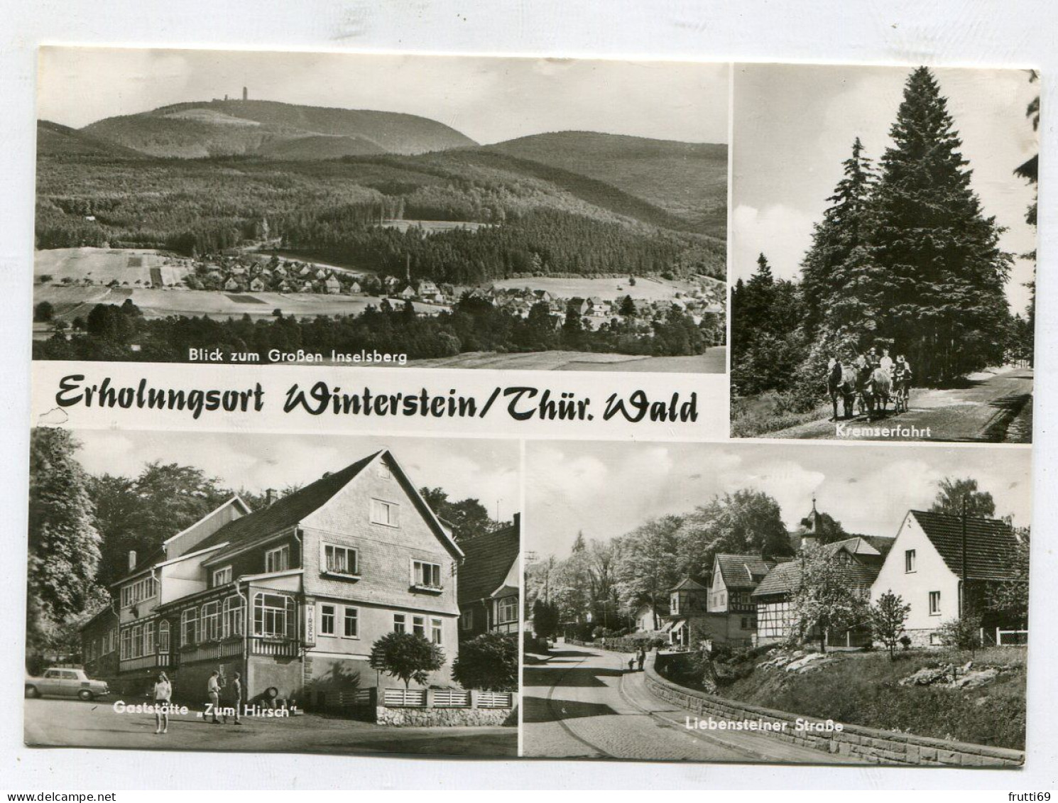 AK 163079 GERMANY - Winterstein / Thür. Wald - Waltershausen
