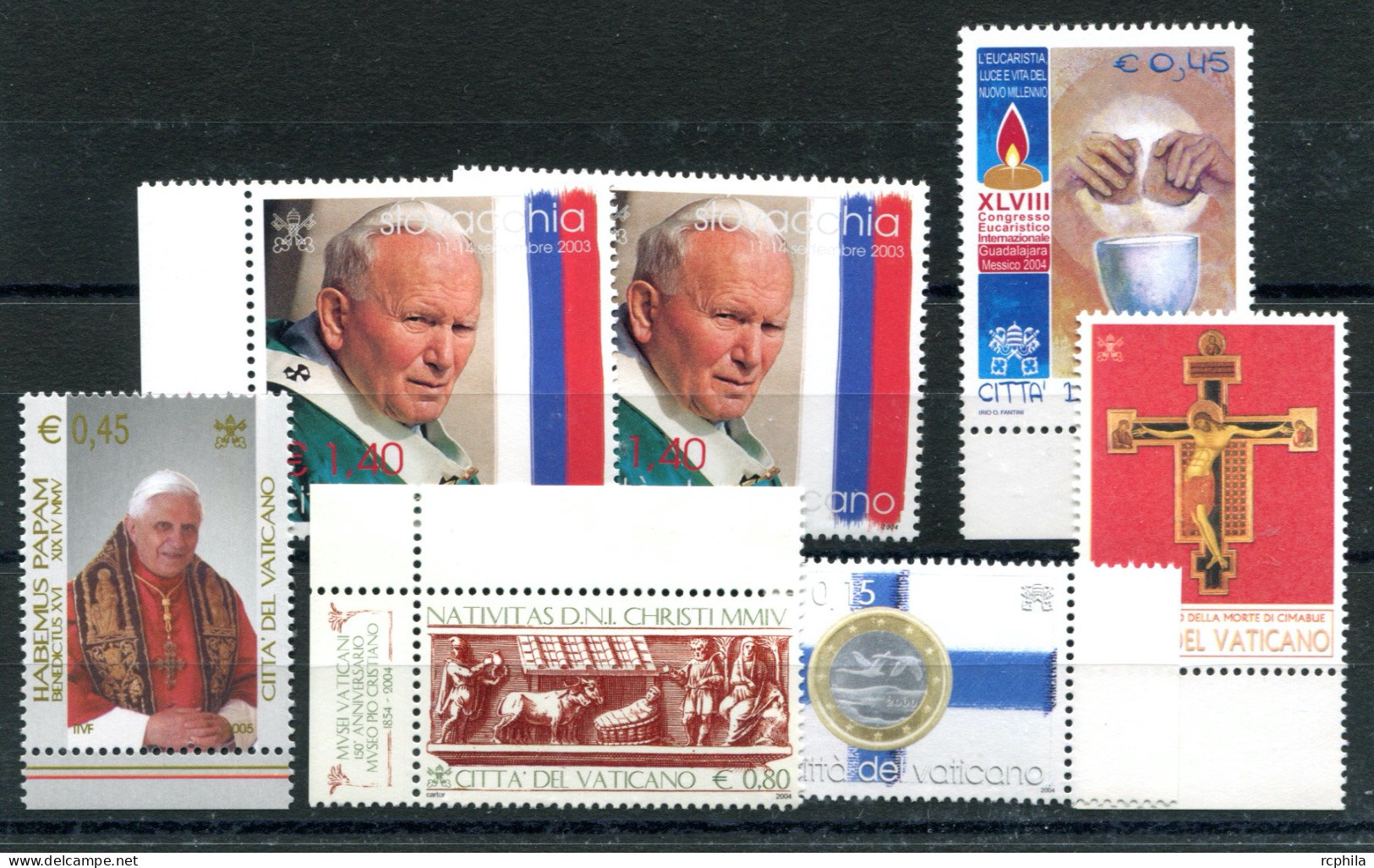 RC 25755 VATICAN LOT SOUS FACIALE NEUF ** MNH TB - Unused Stamps