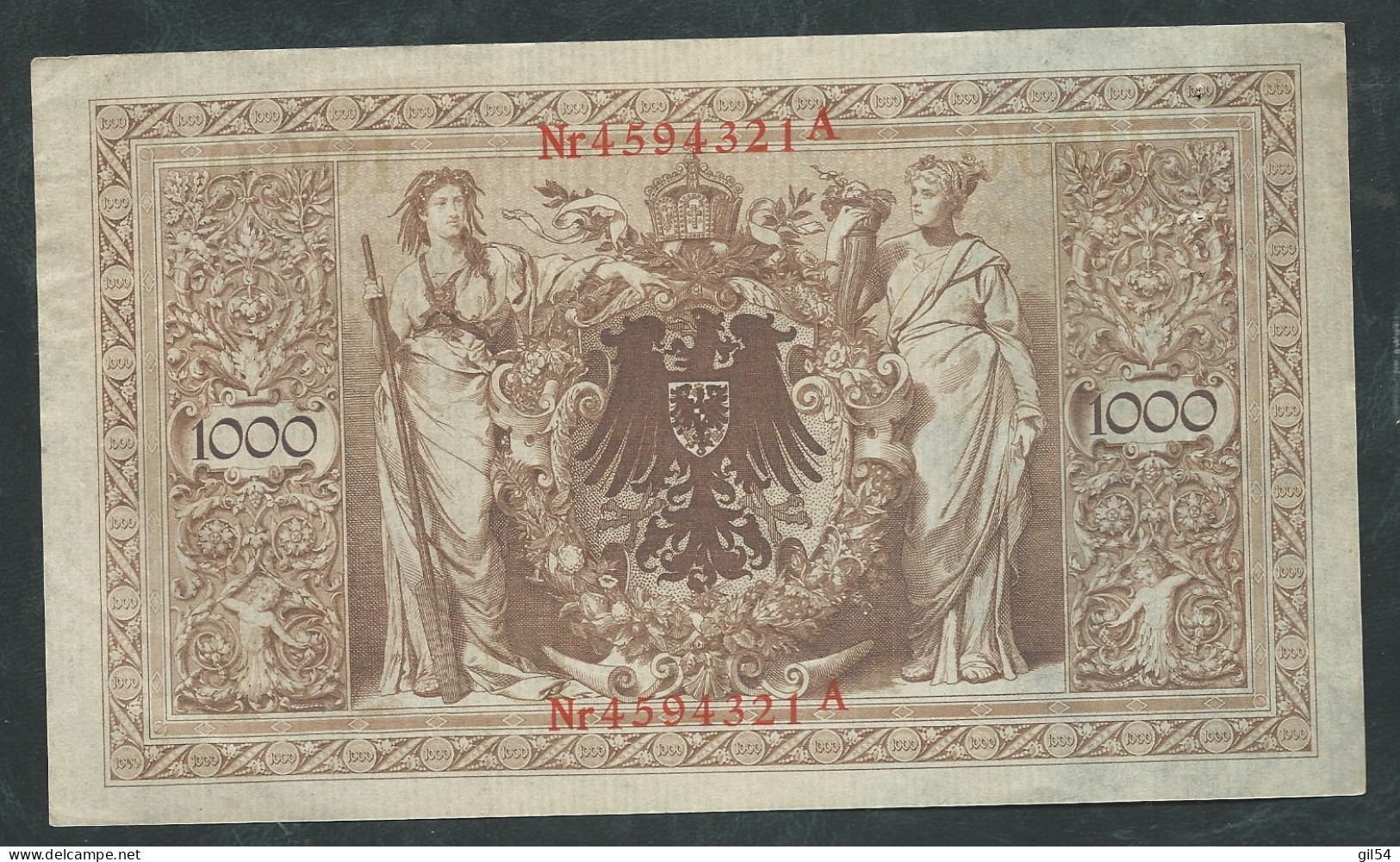 ALLEMAGNE -  Billet  1000 MARK 21-04-1910 - Laura 11209 - 1000 Mark