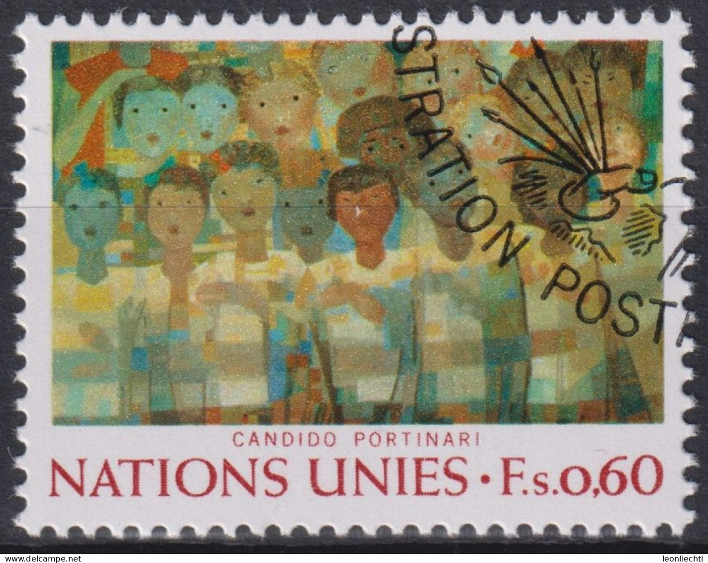 1974 UNO Genf ° Mi:NT-GE 41, Yt:NT-GE 41, Zum:NT-GE 41, Kirchenchor Aus Verschiedenen Rassen - Used Stamps