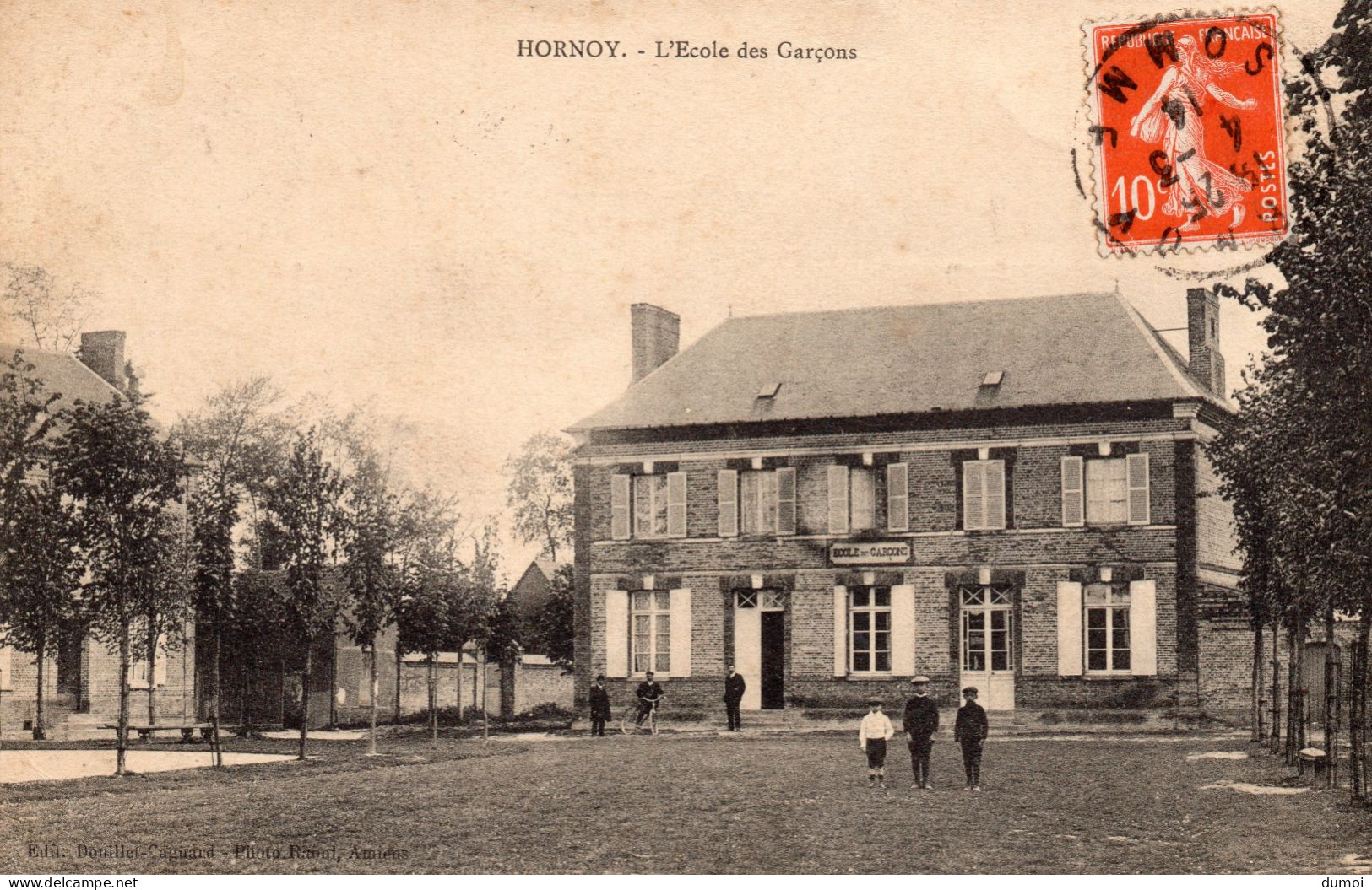 HORNOY  -  L' Ecole Des Garçons - Hornoy Le Bourg