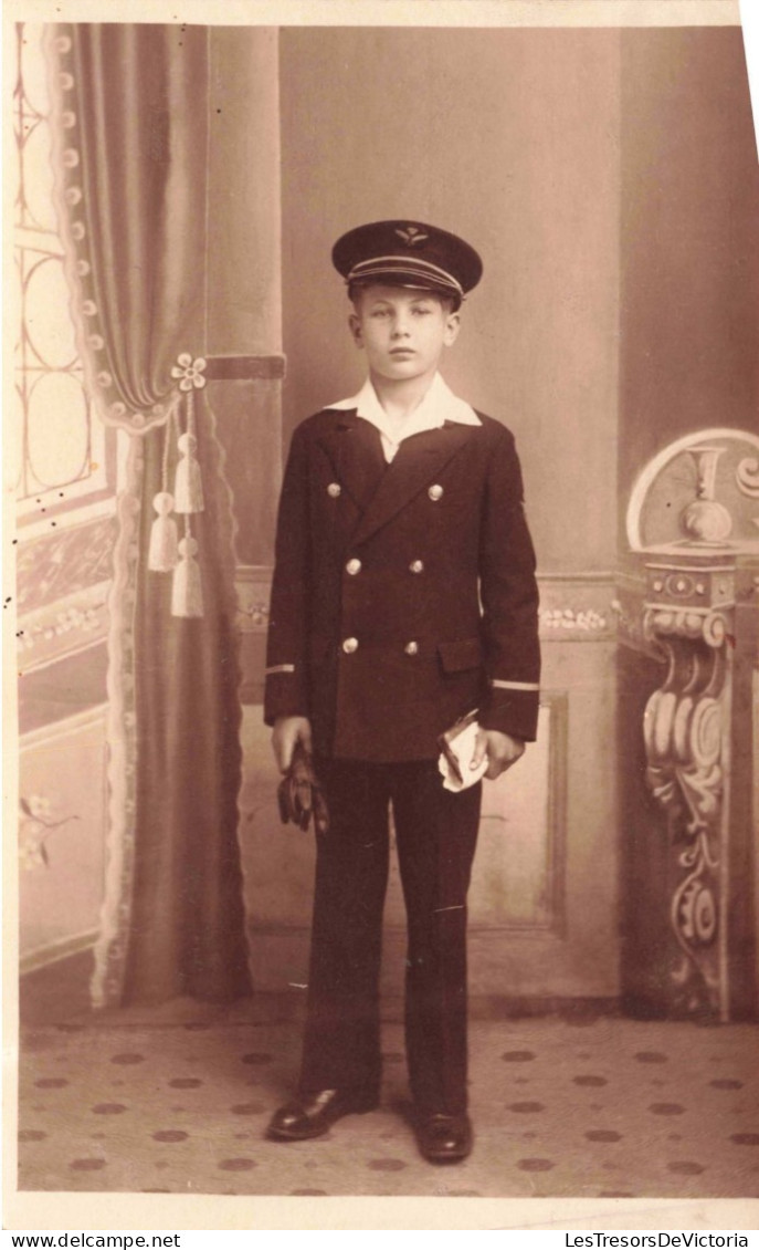 PHOTOGRAPHIE - Enfant - Petit Garçon - Carte Postale Ancienne - Photographie