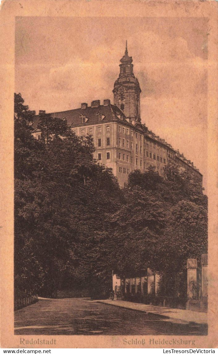 ALLEMAGNE - Rudolstadt - Le Château De Heidecksburg - Carte Postale Ancienne - Rudolstadt