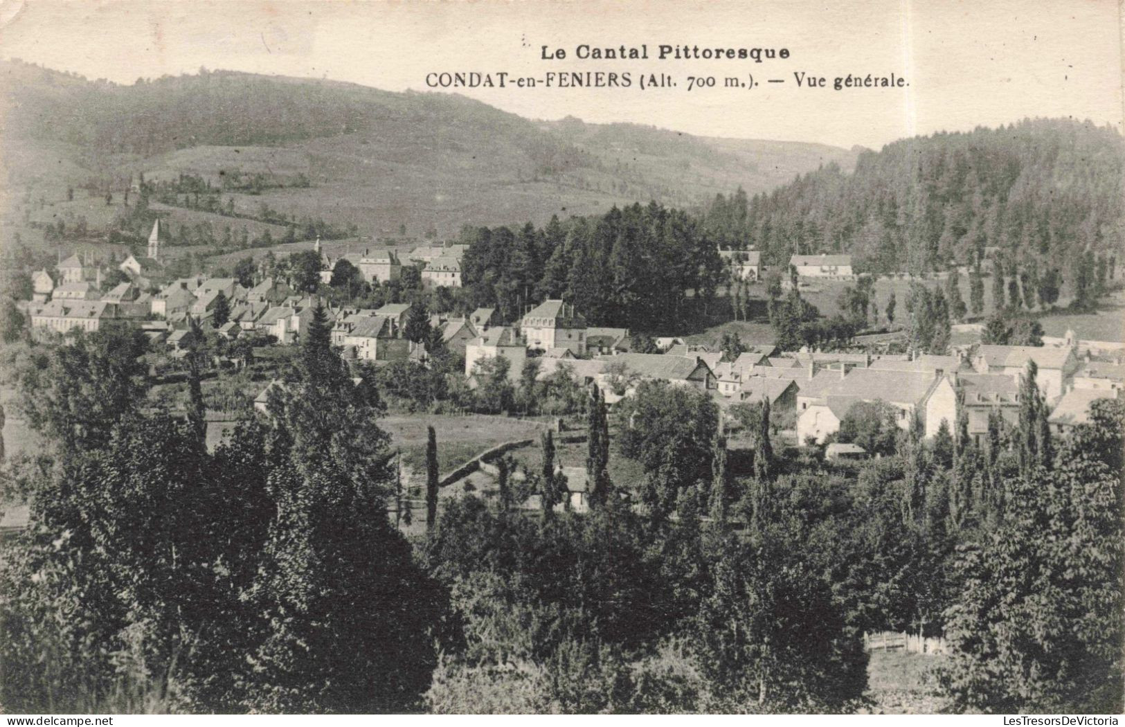 FRANCE - Cantal - Condat - Le Cantal Pittoresque - Vue Générale - Carte Postale Ancienne - Condat
