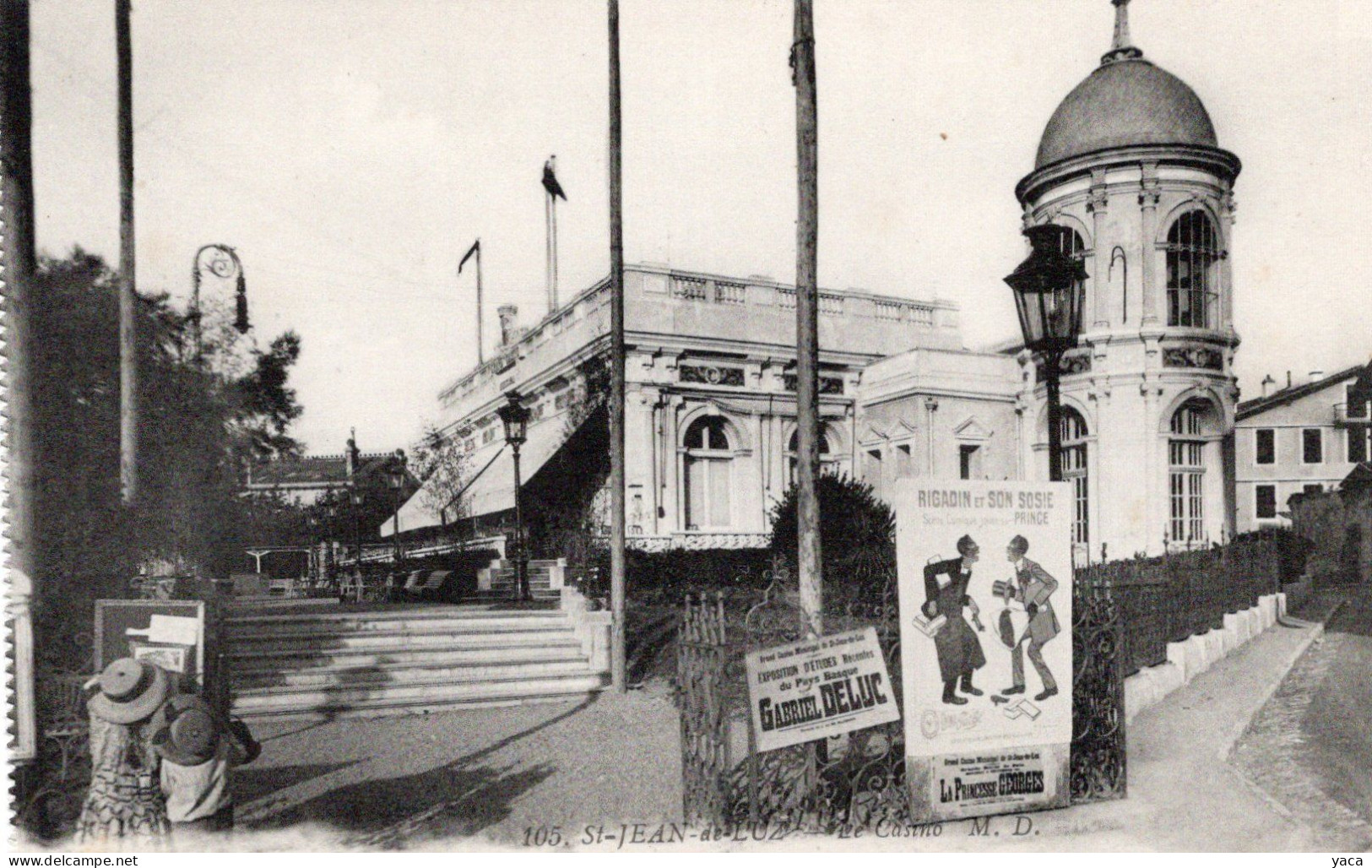 Saint Jean De Luz - Le Casino -   Affiches - Casinos