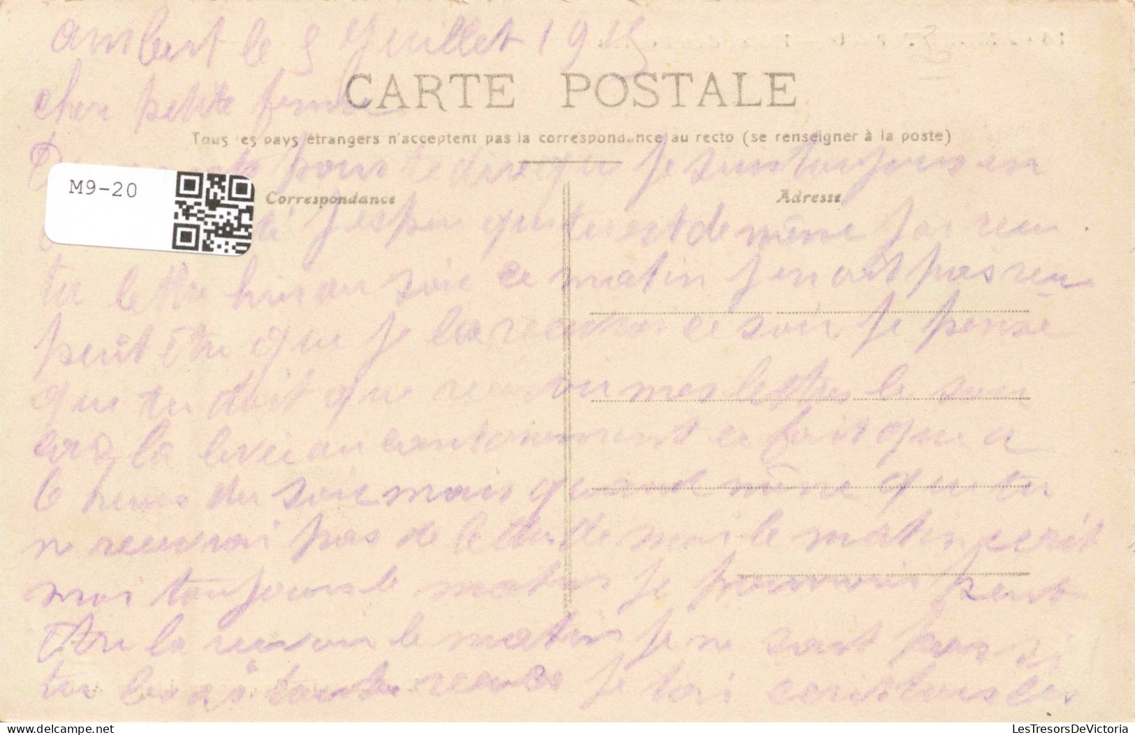 FRANCE - Ambert - Hôtel Des Postes - Carte Postale Ancienne - Ambert