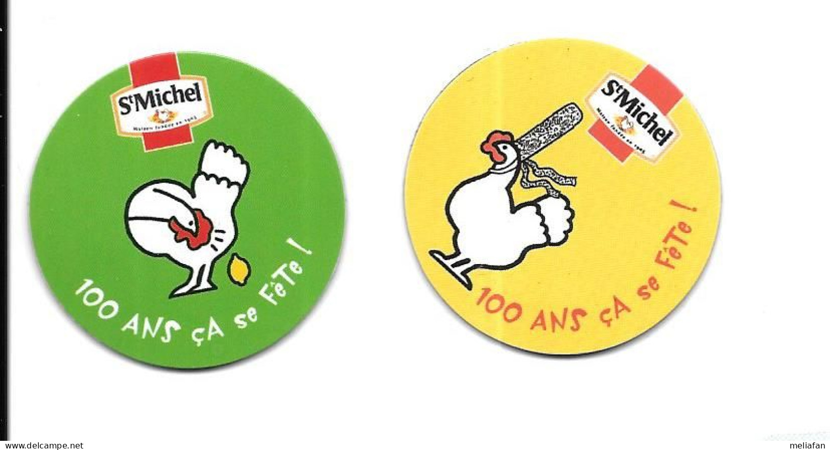 BM49 - MAGNETS BISCUITS SAINT MICHEL - POULE - Magnets