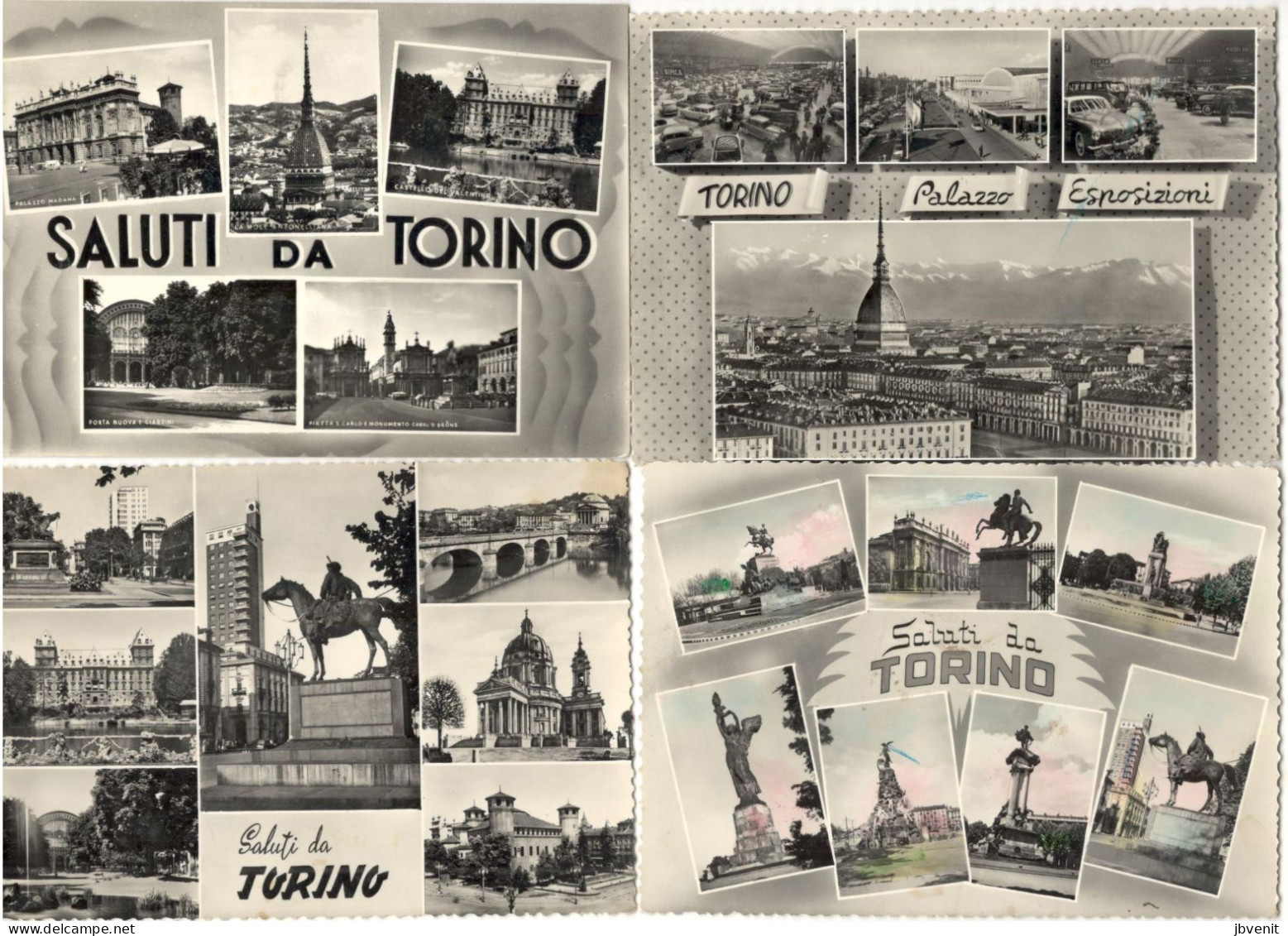 SALUTI Da TORINO - 6 Cartoline - Collections & Lots