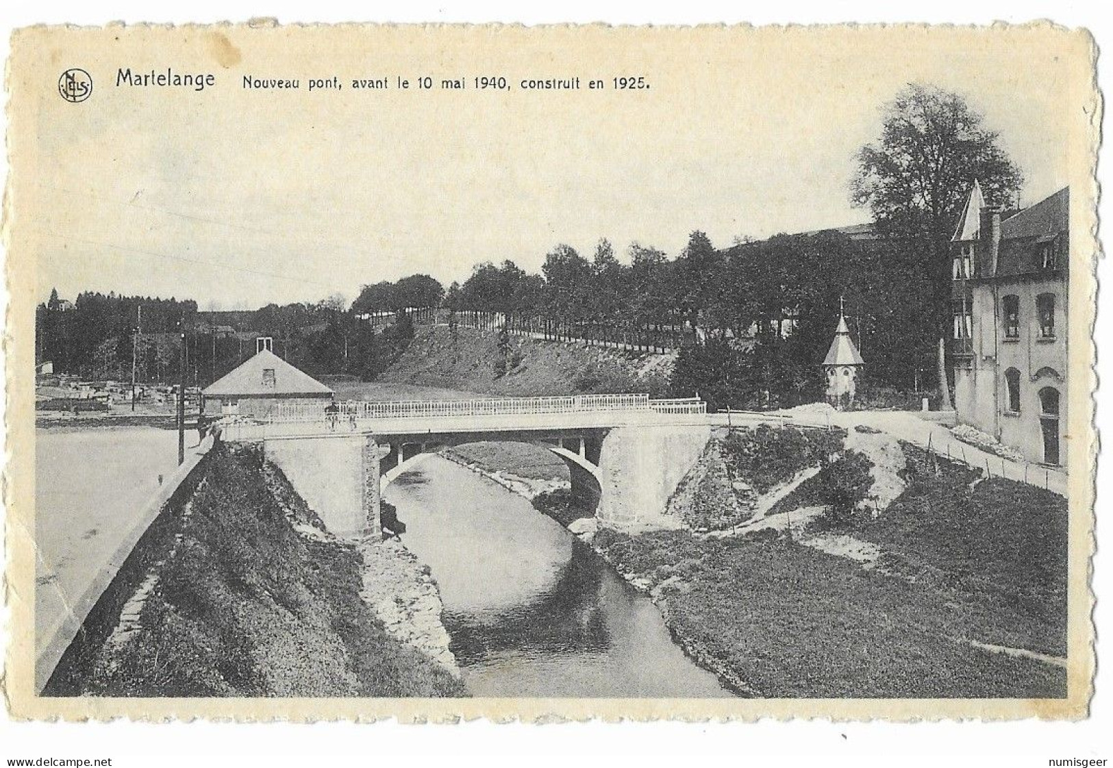 MARTELANGE - Nouveau Pont,avant Le 10 Mai 1940, Construit En 1925 - Martelange