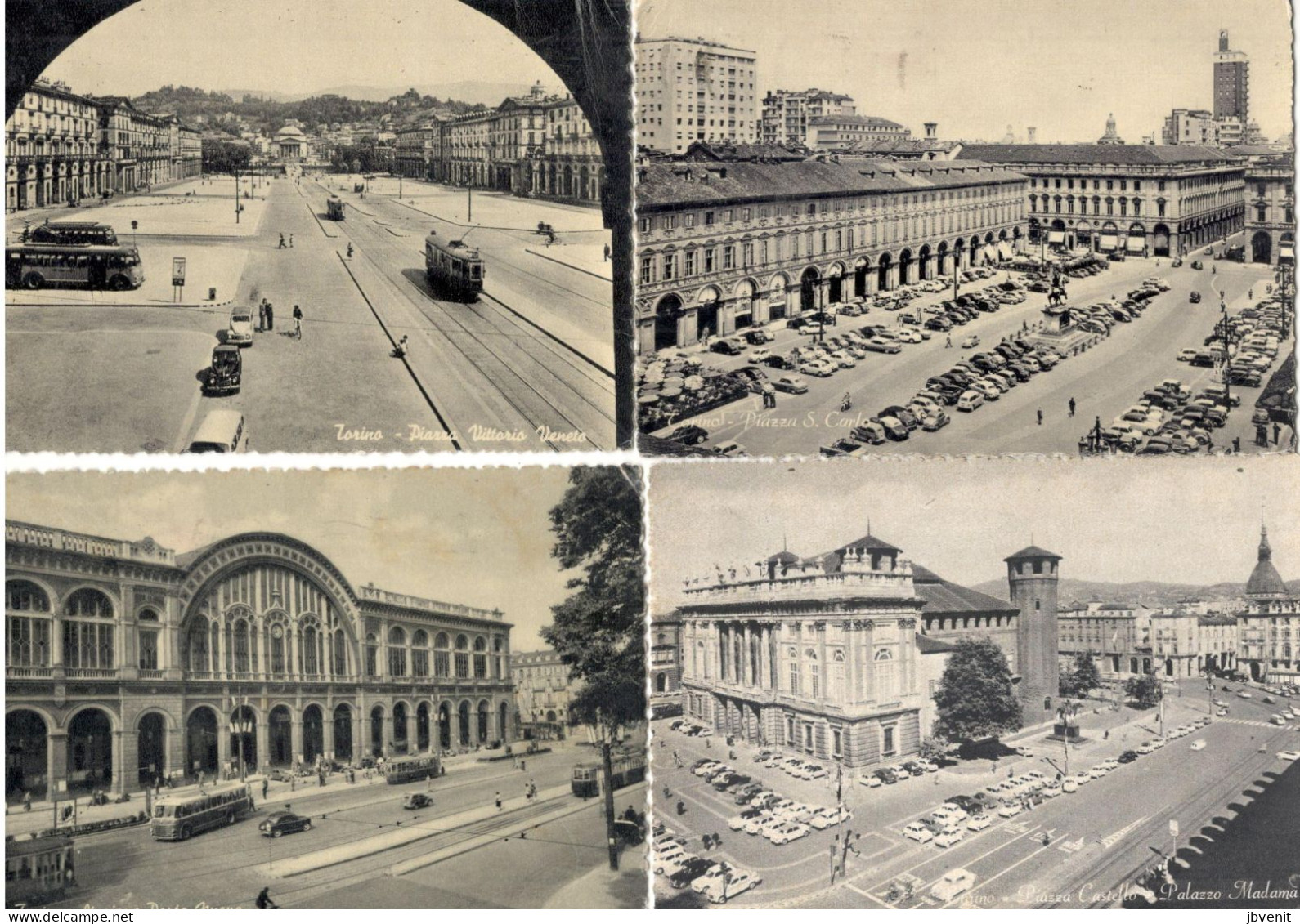 TORINO - 8 Cartoline Con Tram E Automobili - Collezioni & Lotti