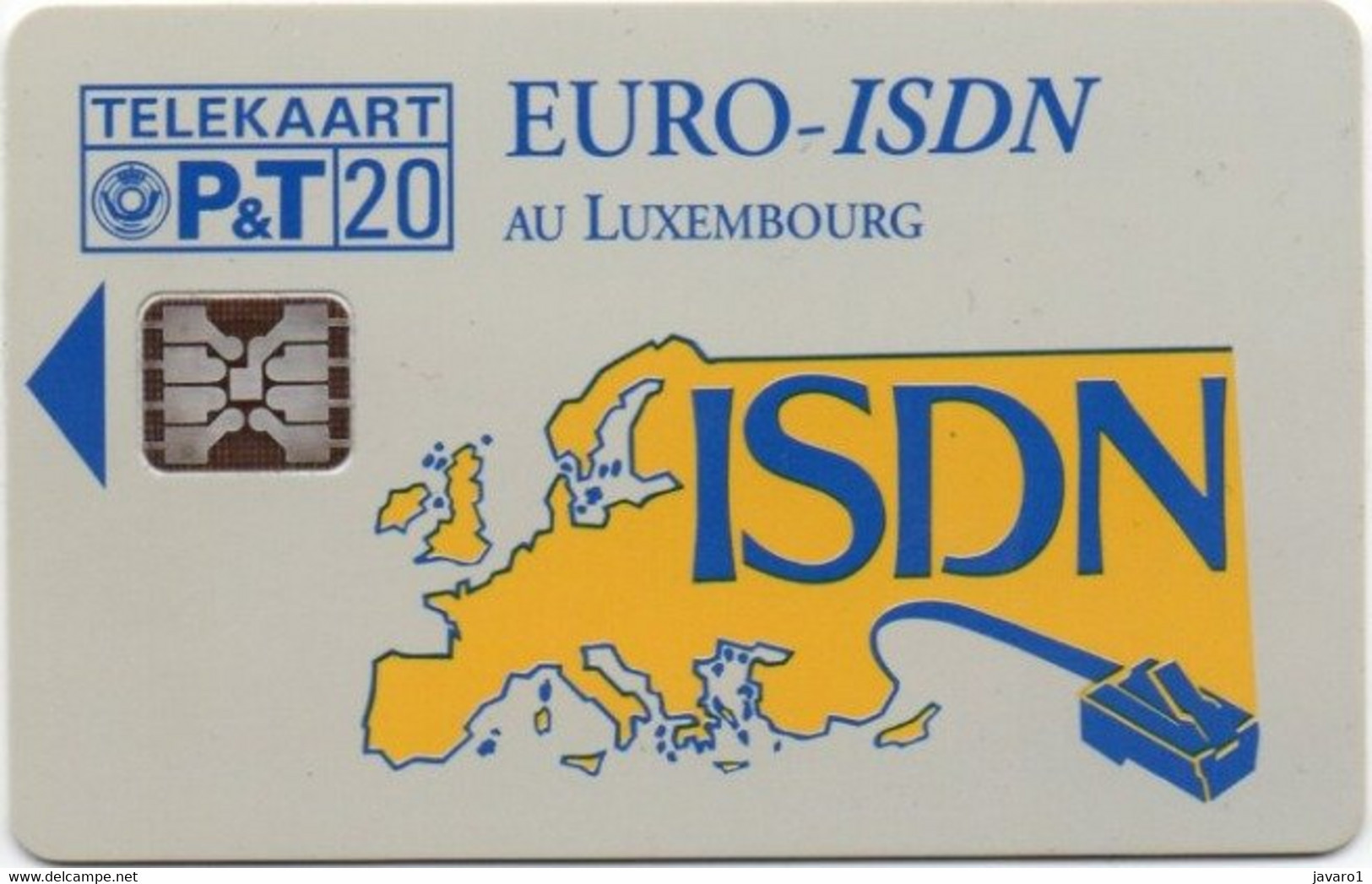 LUXEMBOURG : CP03 20 ISDN MINT - Luxembourg
