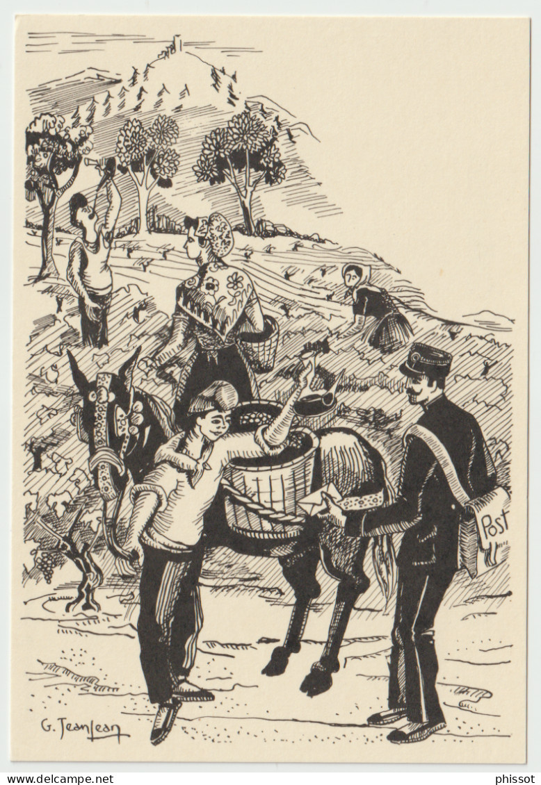 Vendanges En Catalogne  (illustration De G.Jeanjean) - Languedoc-Roussillon