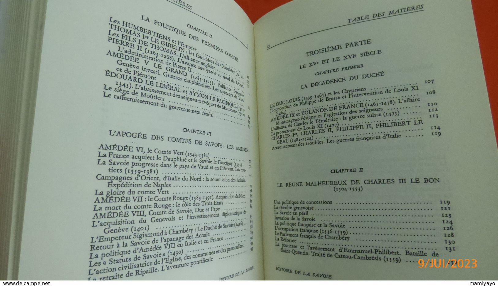 HISTOIRE De La SAVOIE -de H. Menabrea / Les Savoisiennes -2000- 1° Comtes,les Amédée,le Duché,France & Sardaigne ... - Alpes - Pays-de-Savoie