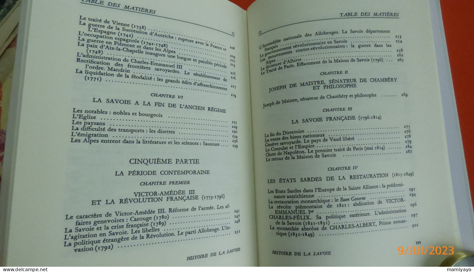 HISTOIRE de la SAVOIE -de H. Menabrea / Les Savoisiennes -2000- 1° Comtes,les Amédée,le Duché,France & Sardaigne ...