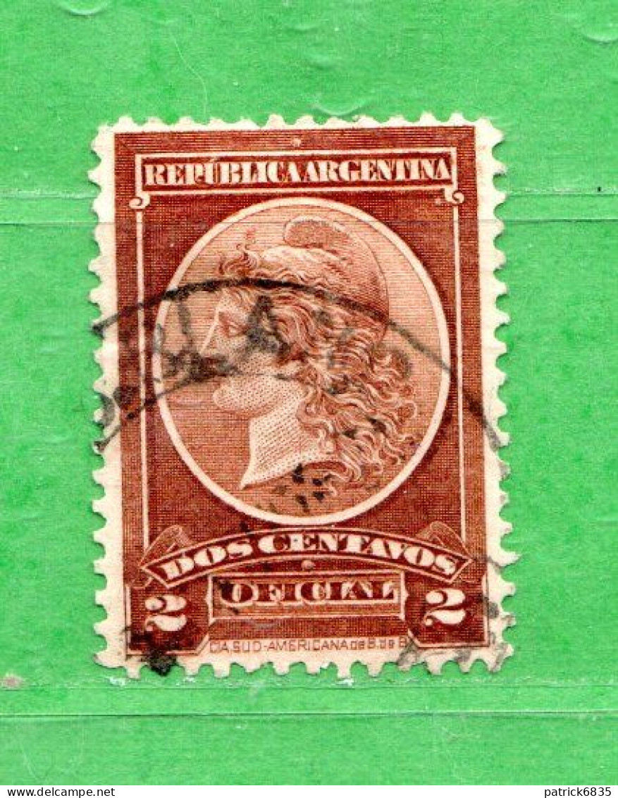 (Us.7 ) Argentina - ° 1901- SERVICE -  Yvert  31.  Used. - Oficiales