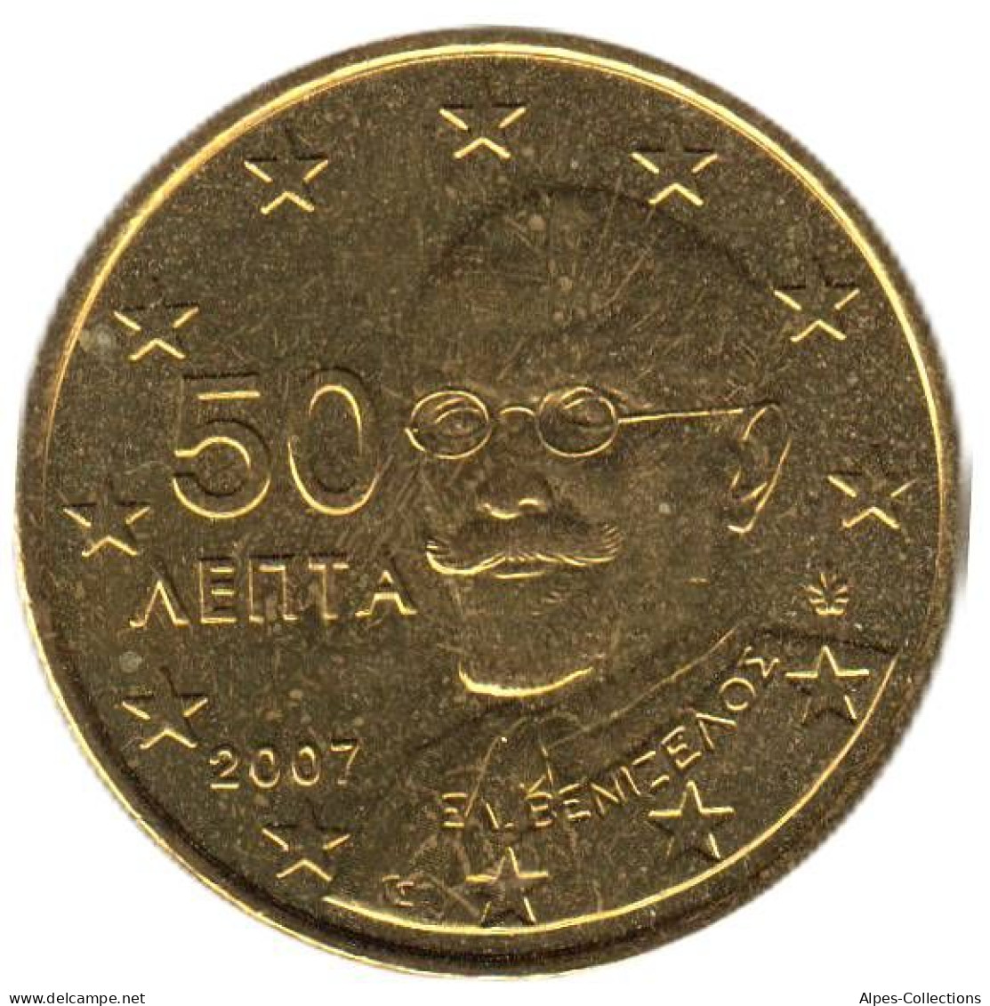 GR05007.1 - GRECE - 50 Cents - 2007 - Grèce