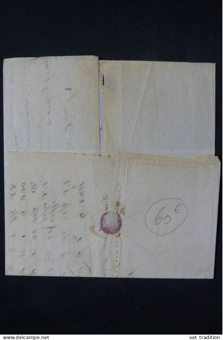 GRECE - Lettre De 1841 , à Voir - L 147078 - ...-1861 Préphilatélie