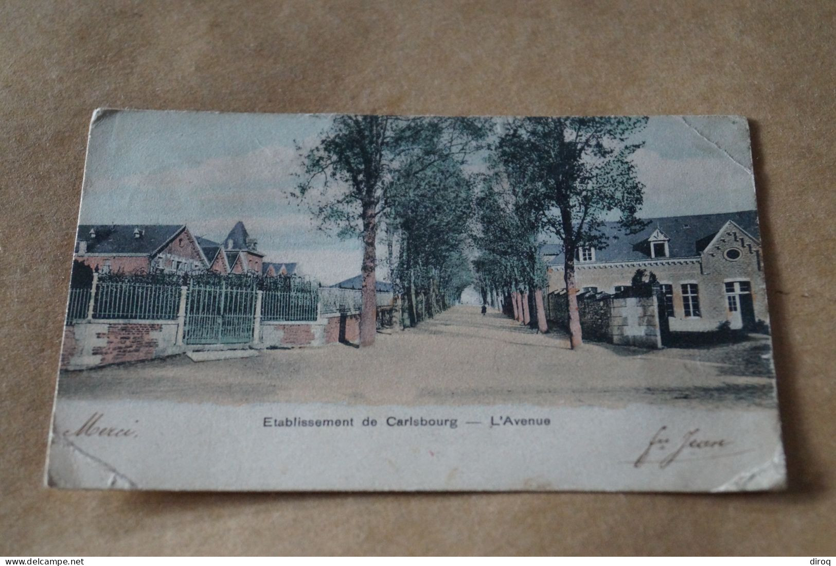 Belle Carte  Ancienne, CARLSBOURG,l'avenue, 1898 - Other & Unclassified