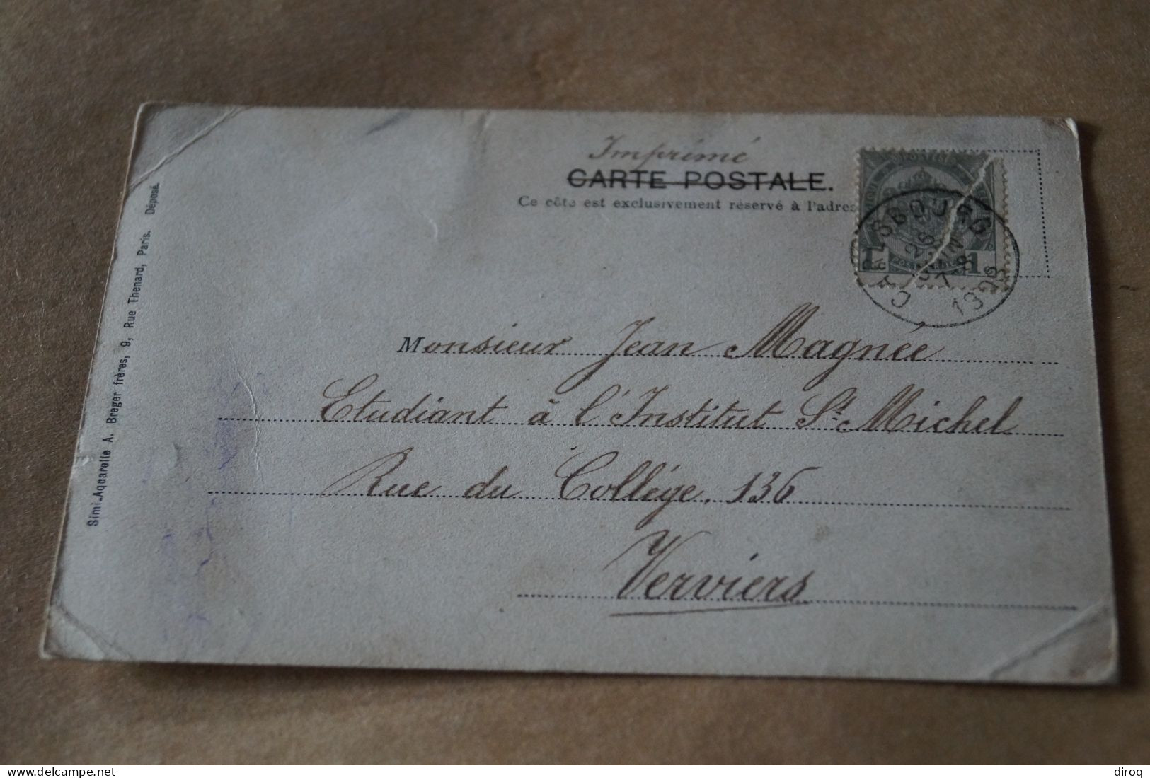 Belle Carte  Ancienne, CARLSBOURG,l'avenue, 1898 - Altri & Non Classificati