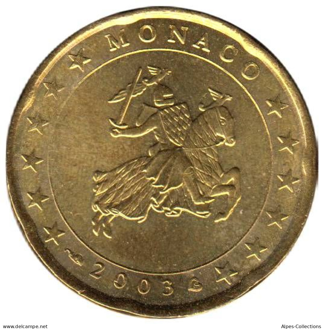 MO02003.1 - MONACO - 20 Cents - 2003 - Monaco
