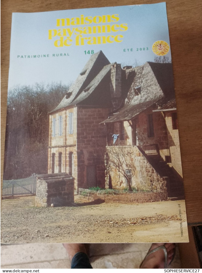 132 // MAISONS PAYSANNES DE FRANCE 2003 / LES PORTES ANCIENNES A CLAIR-VOIE.... - Haus & Dekor