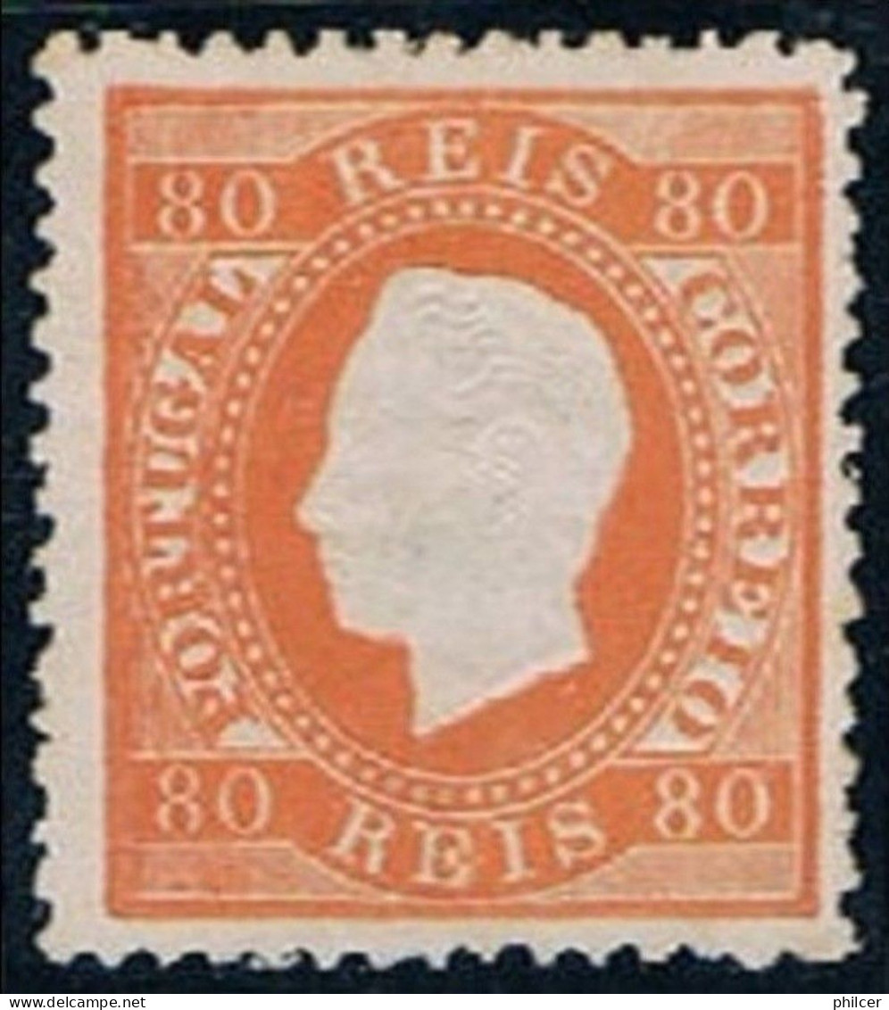 Portugal, 1870/6, # 42 Dent. 12 1/2, MNG - Nuovi