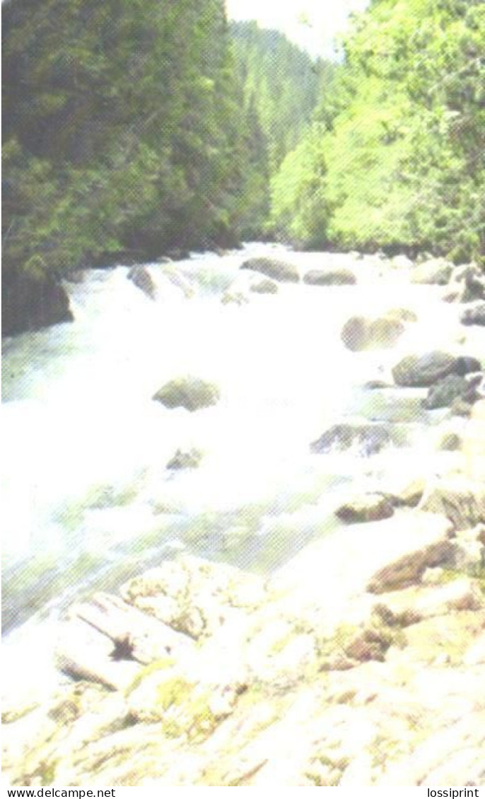 Romania:Used Phonecard, Romtelecom, 50000 Lei, Rapids, 2002 - Landschappen