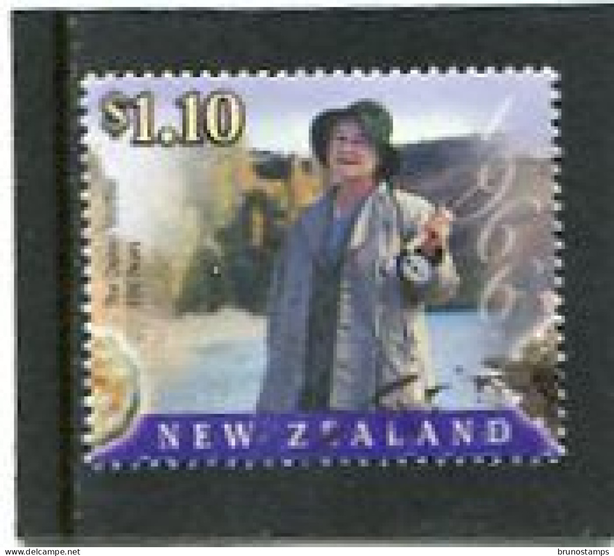NEW ZEALAND - 2000  1.10$   QUEEN'S BIRTHDAY  FINE  USED - Usati