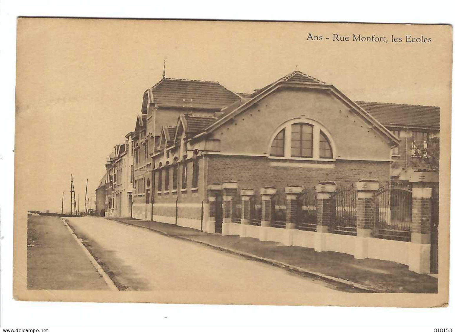 Ans - Rue Monfort , Les Ecoles - Ans