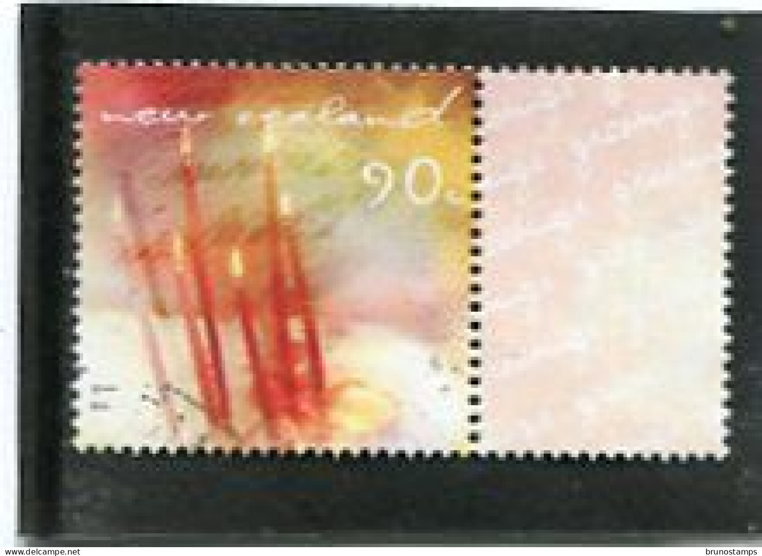 NEW ZEALAND - 2001  90c  GREETINGS  CANDLES  FINE  USED - Gebruikt