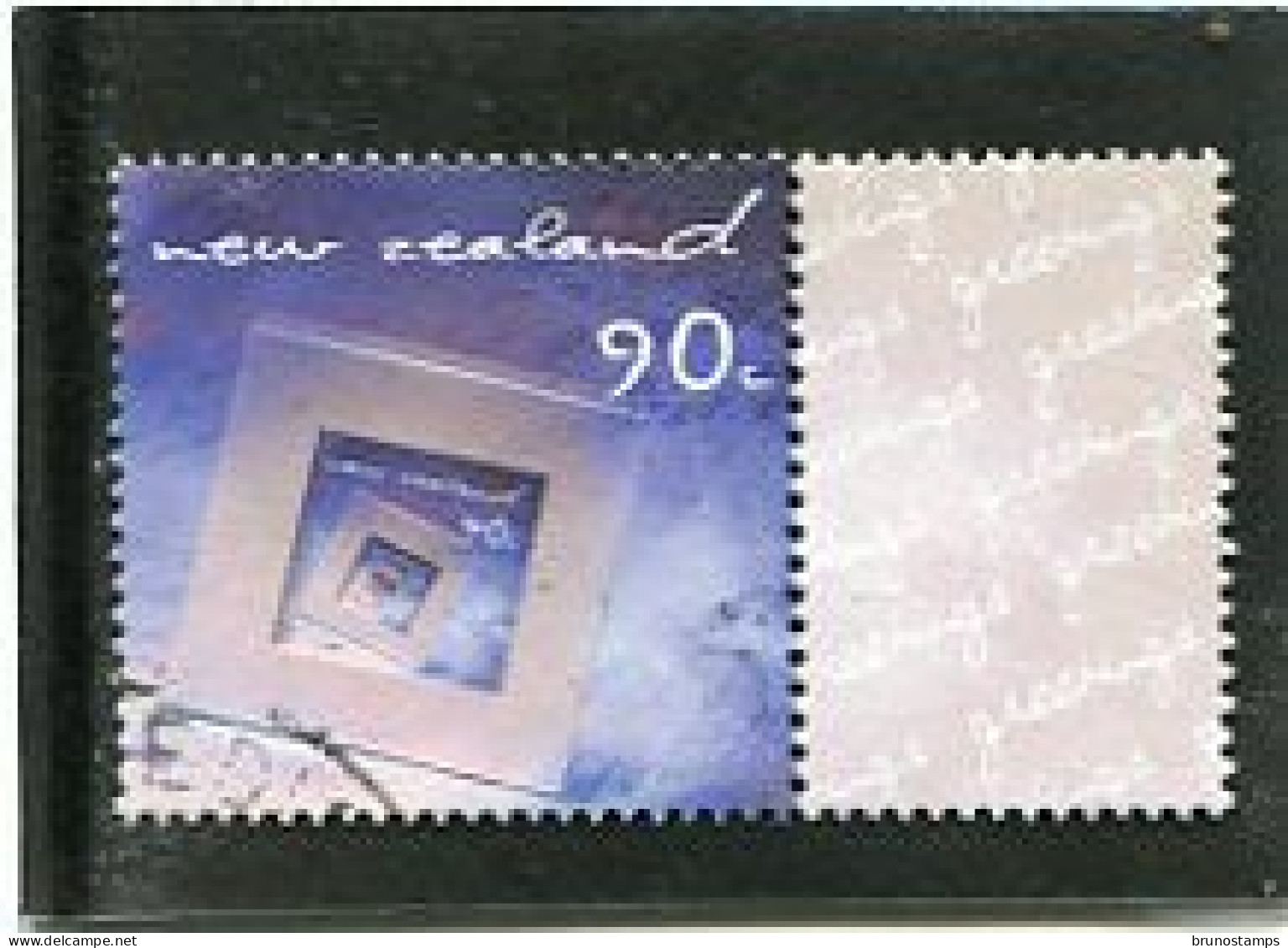 NEW ZEALAND - 2001  90c  GREETINGS  PHOTOFRAME  FINE  USED - Oblitérés