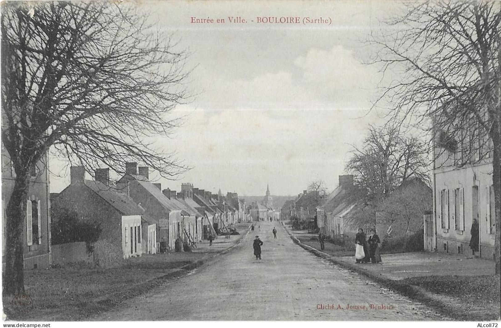 BOULOIRE: Entrée En Ville - Cliché Jousse - Bouloire