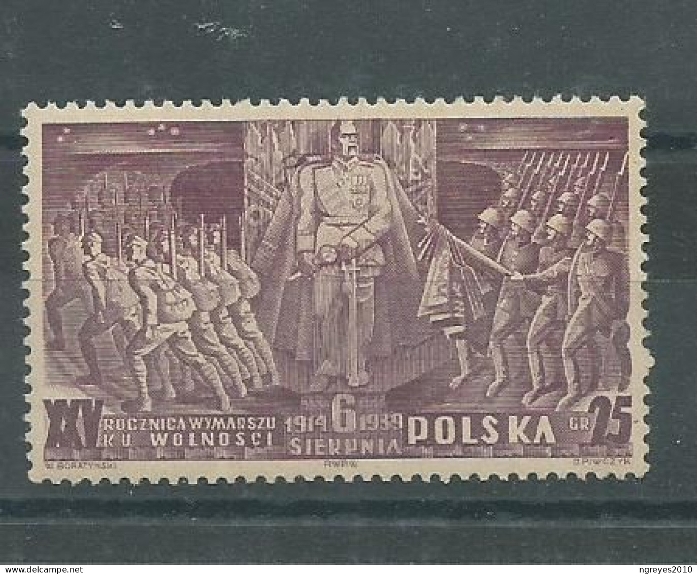 230044857  POLONIA  YVERT  Nº426  */MH - Unused Stamps