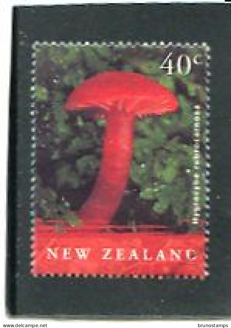 NEW ZEALAND - 2002  40c  FUNGI  FINE  USED - Gebraucht