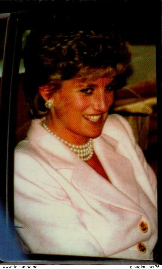 TELECARTE ETRANGERE    LADY DIANA - Characters