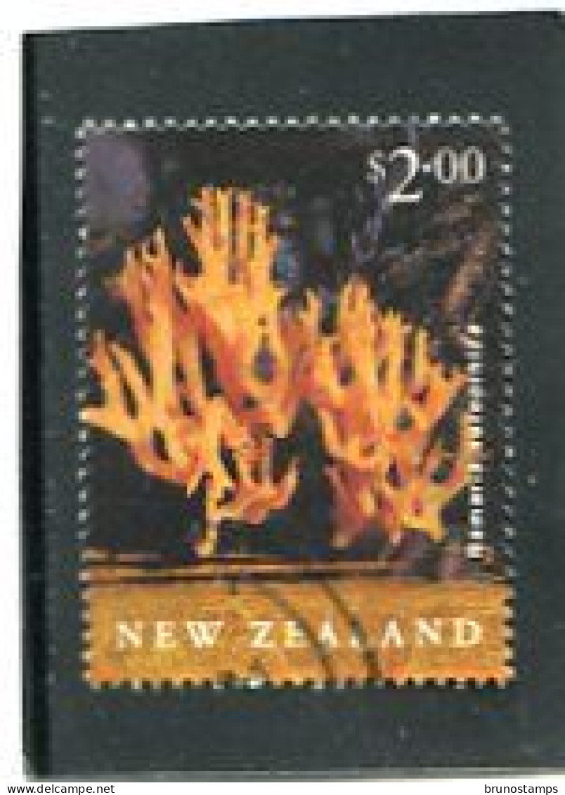 NEW ZEALAND - 2002  2$  FUNGI  FINE  USED - Oblitérés