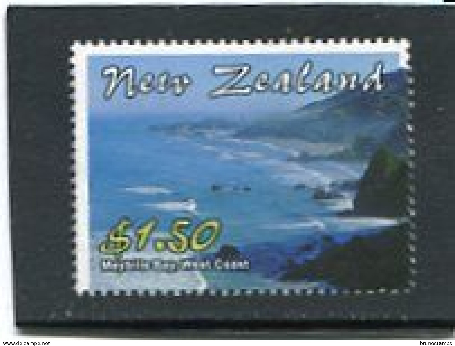 NEW ZEALAND - 2002  1.50$  COASTLINES  FINE  USED - Used Stamps