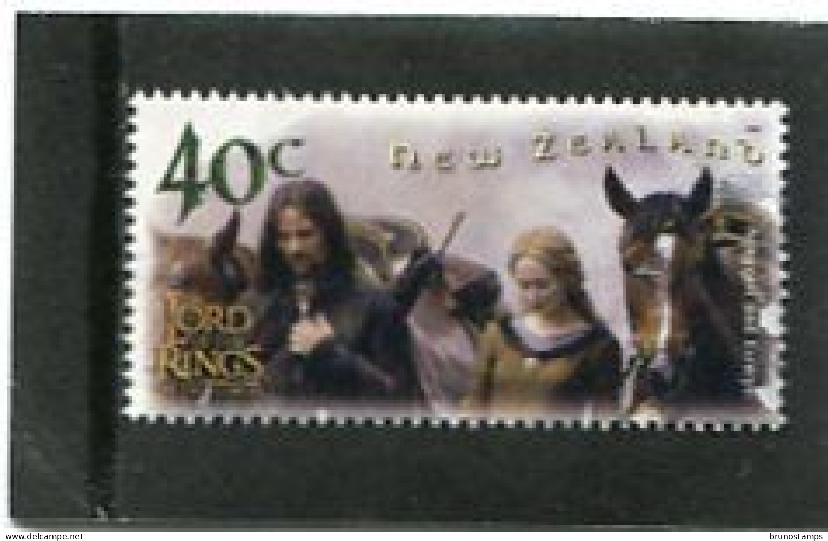 NEW ZEALAND - 2002  40c  LORD OF THE RINGS  FINE  USED - Gebraucht