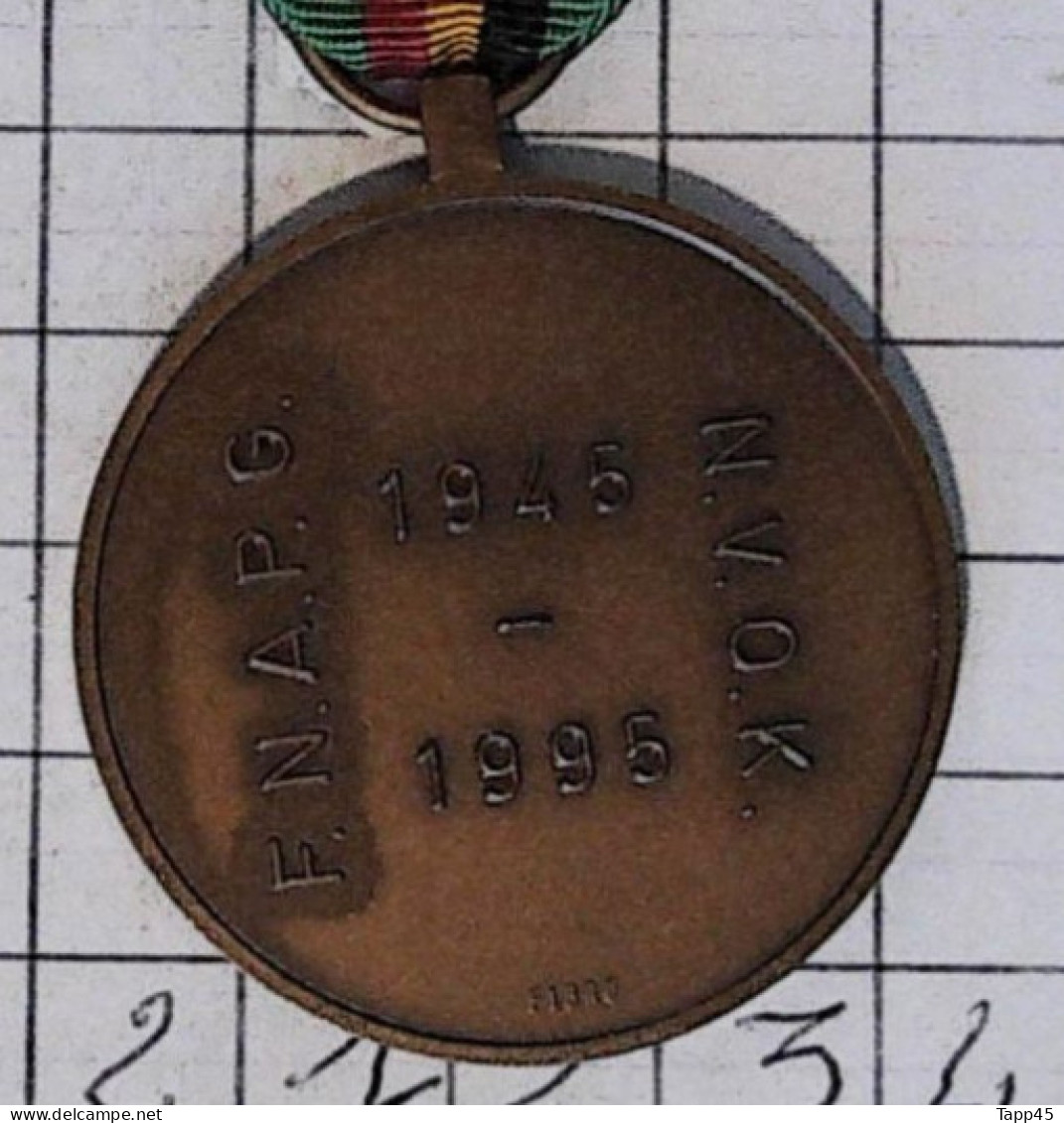 Médaille > prisonnier de guerre > Bronze > Réf:Cl Belge  Pl 5/4