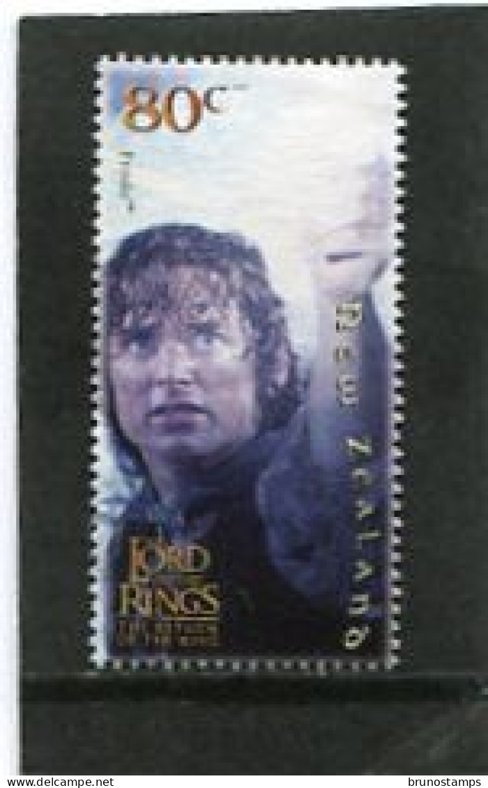 NEW ZEALAND - 2003  80c  LORD OF THE RINGS  FINE  USED - Gebruikt