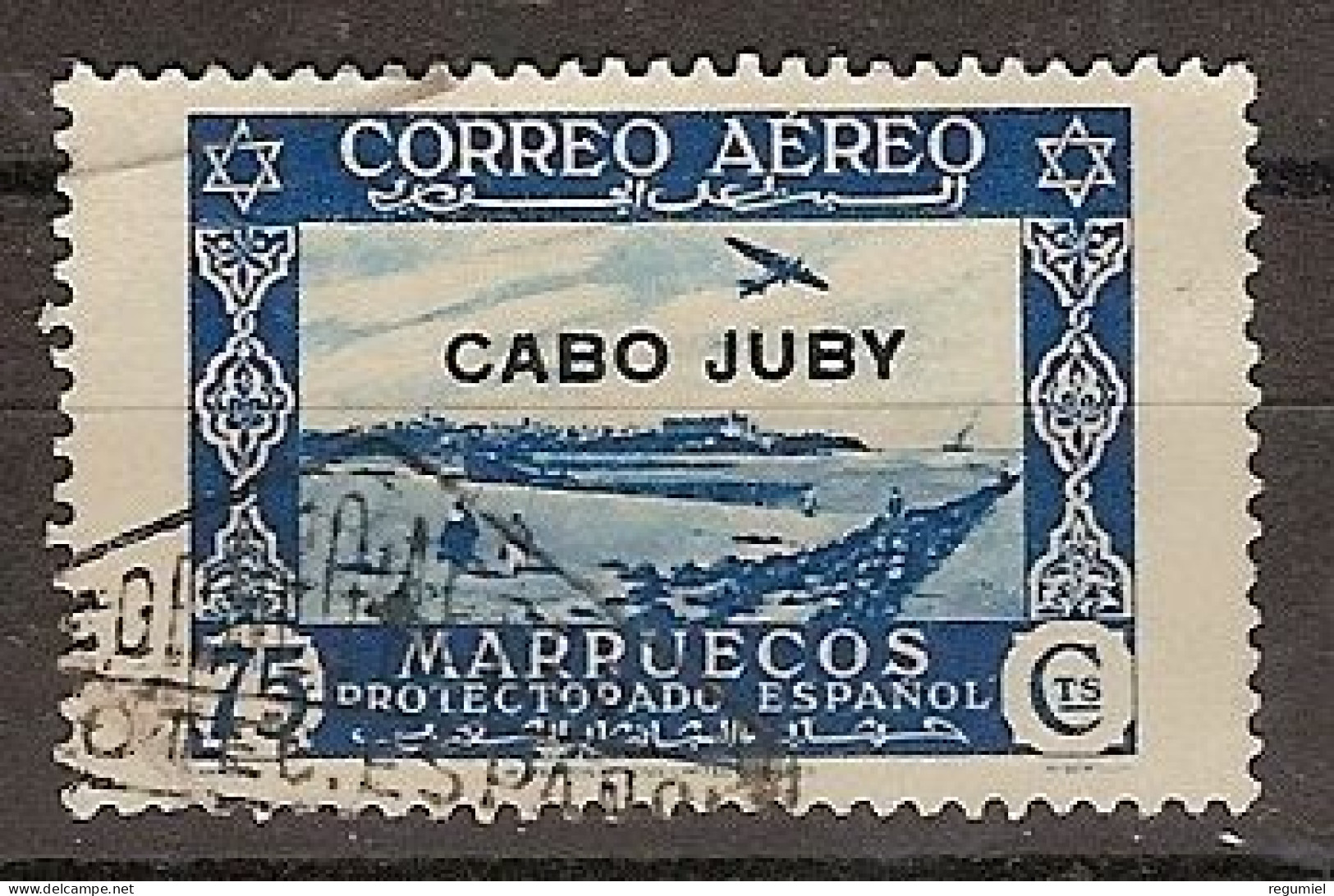 Cabo Juby U 107 (o) Usado. 1938 - Kaap Juby