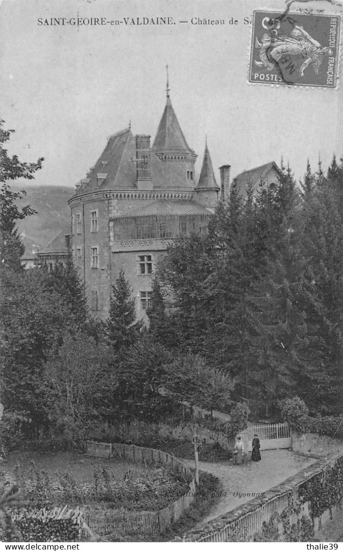 Saint St Geoire En Valdaine Château - Saint-Geoire-en-Valdaine