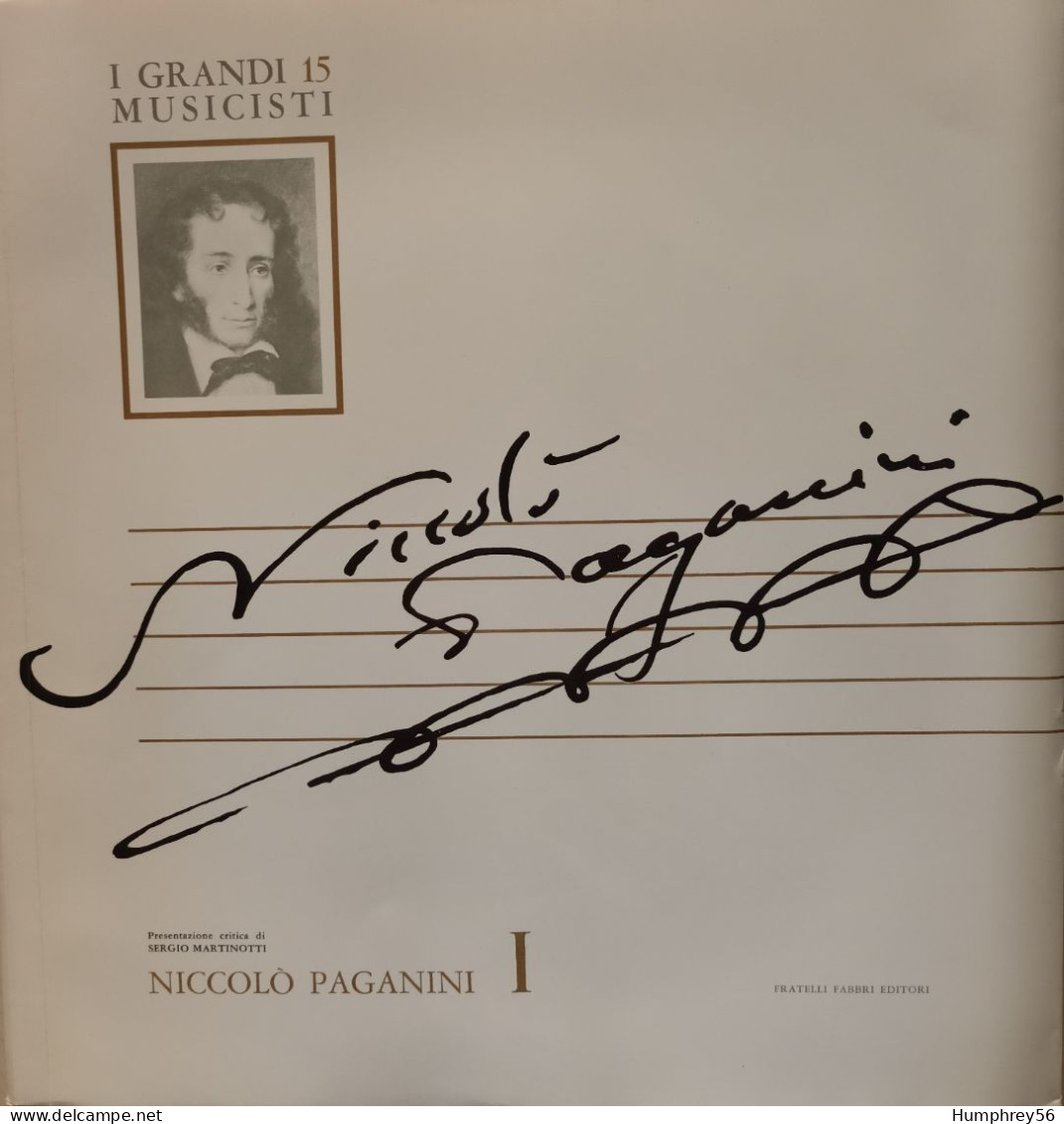 1965 - Niccolò Paganini I [Niccolò Paganini, Giovanni Paisiello, Gioachino Antonio Rossini, Franz Xaver Süszmayr] - Formatos Especiales