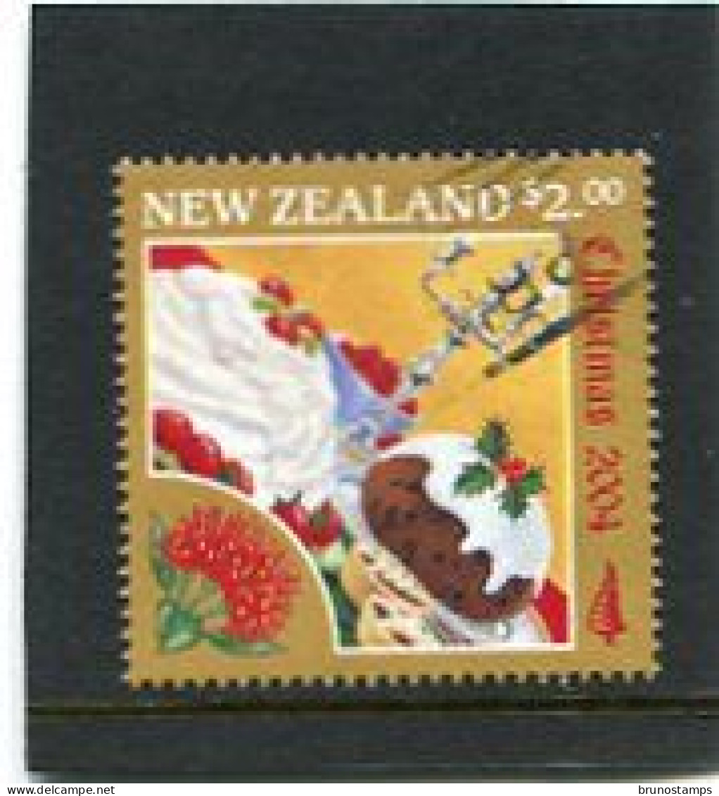 NEW ZEALAND - 2004  2$  CHRISTMAS  FINE  USED - Gebruikt